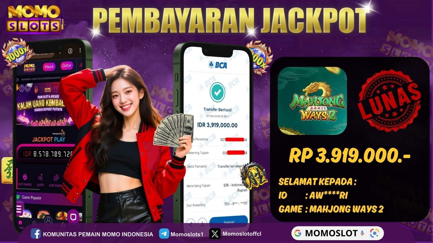 MOMOSLOTS JACKPOT SLOT MAHJONG WAYS 2